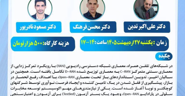 پوستر کنفراس بین المللی مهندسی برق